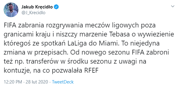 FIFA zmienia niektóre przepisy! HISZPAŃSKA FEDERACJA ZDECYDOWANIE TEGO NIE POLUBI